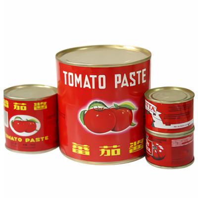 Canned tomato paste