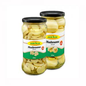 Mushroom whole / slices, 370ml jar