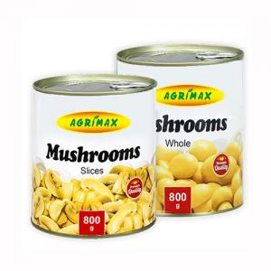 Mushroom whole / slices   800g