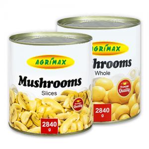 Mushroom whole / slices   2840g 