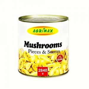 Mushroom pieces&stems,   2840g 