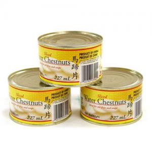 Water chestnut slices, 8oz