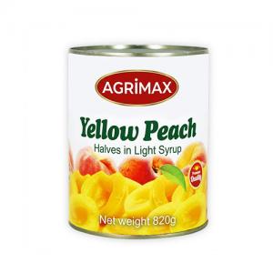 Yellow peach, 820g 